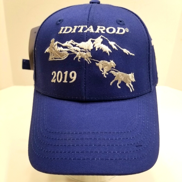 NWT Embroidered Iditarod Sponsor 2019 Baseball Trucker Adjustable Blue